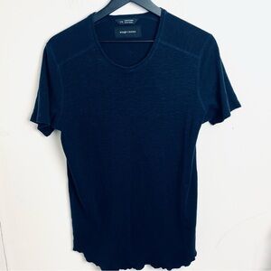 Wings + Horns Midnight Blue Short Sleeve Tee Size L